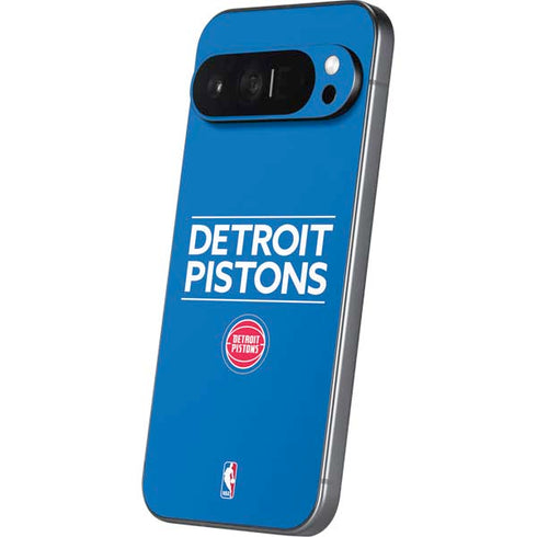 NBA Detroit Pistons Standard - Blue Pixel 9 Pro XL Skin